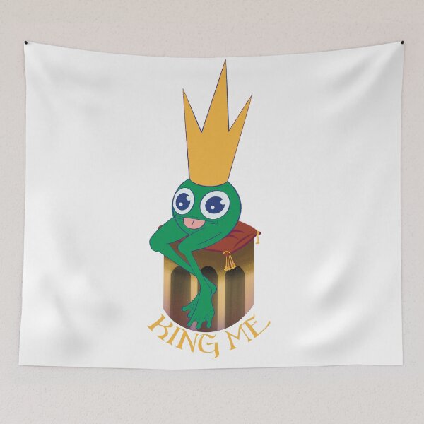 Artikelvorschau, König Ich König Frosch entworfen und verkauft von ISAME Designs.