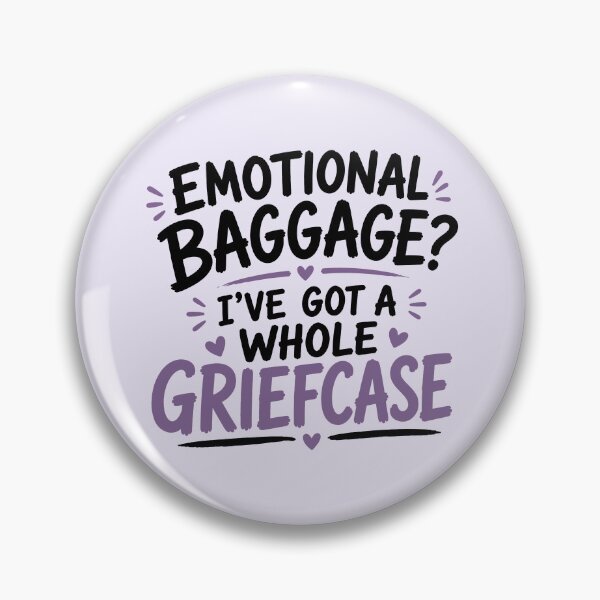 Item preview, Emotional baggage? I've got a whole griefcase  designed and sold by wonderxwander.