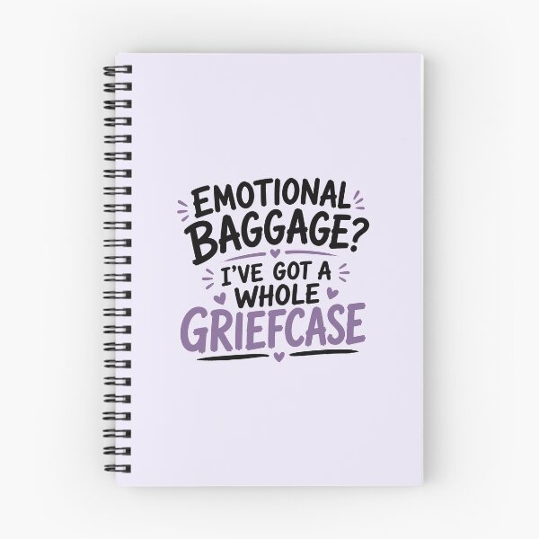 Item preview, Emotional baggage? I've got a whole griefcase  designed and sold by wonderxwander.