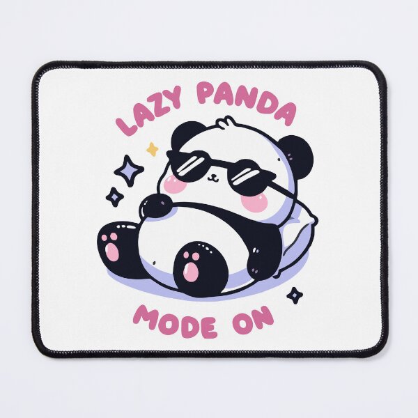Item preview, Lazy Panda Mode On Cute Kawaii Panda | Funny Chill Panda Aesthetic designed and sold by Pinpondesigns.
