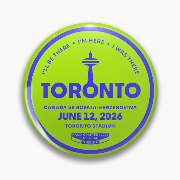 Item preview, Canada vs Bosnia-Herzegovina Toronto 2026 Match Day Commemorative designed and sold by 1989Ve&Co.
