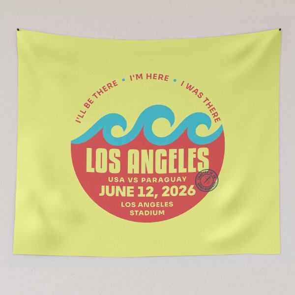 Item preview, USA vs Paraguay Los Angeles 2026 Match Day Commemorative designed and sold by 1989Ve&Co.
