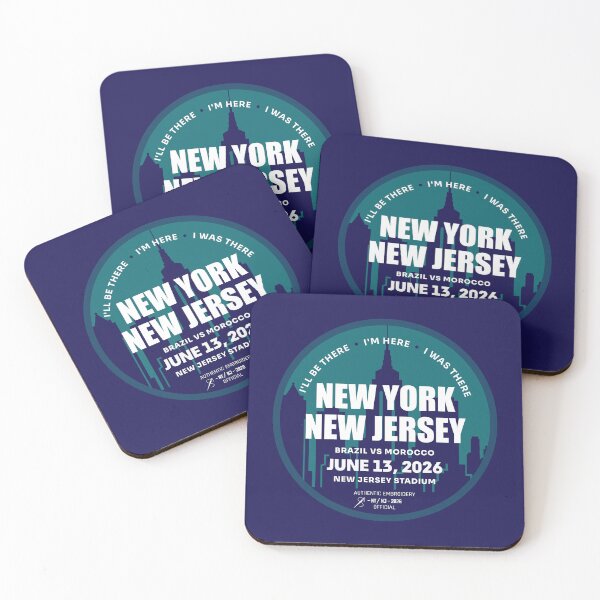 Item preview, Brazil vs Morocco New York New Jersey 2026 Match Day Commemorative designed and sold by 1989Ve&Co.