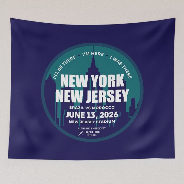 Item preview, Brazil vs Morocco New York New Jersey 2026 Match Day Commemorative designed and sold by 1989Ve&Co.