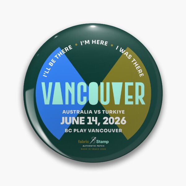Item preview, Australia vs Türkiye Vancouver 2026 Match Day Commemorative designed and sold by 1989Ve&Co.