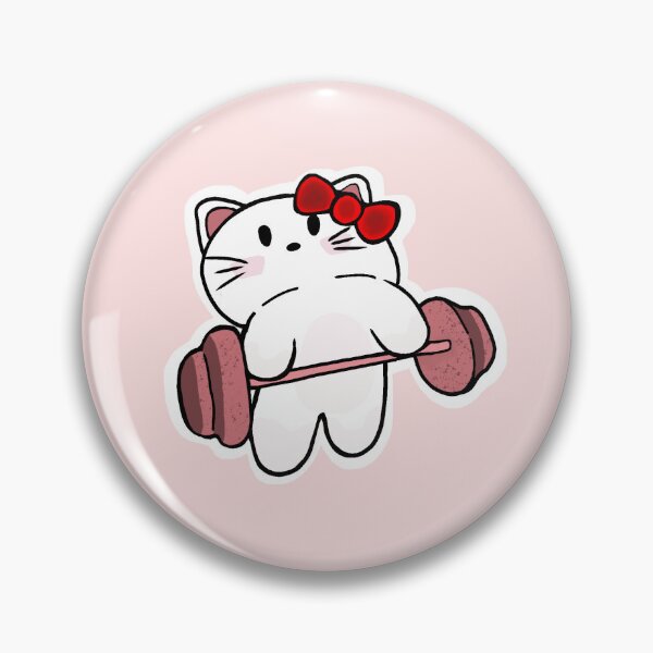 Item preview, gym kitty designed and sold by Jadedoodle.