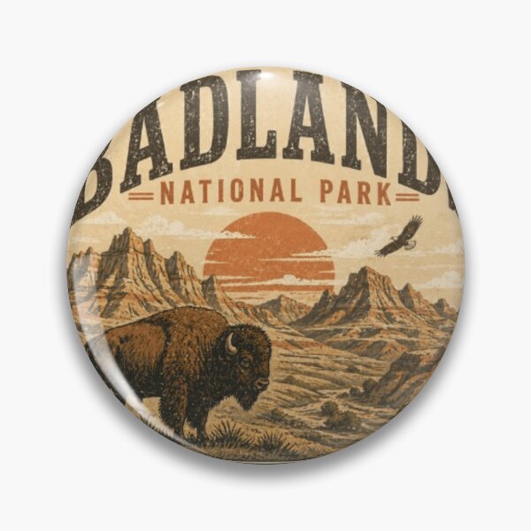 Item preview, Badlands National Park Apparel - Shirts, Sweatshirt, Long-Sleeve, Stickers designed and sold by projectbadass.