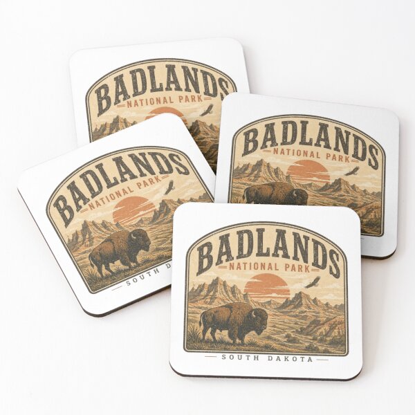 Item preview, Badlands National Park Apparel - Shirts, Sweatshirt, Long-Sleeve, Stickers designed and sold by projectbadass.