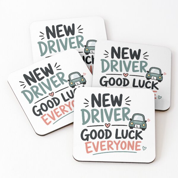 Item preview, New driver, Good luck everyone! designed and sold by wonderxwander.