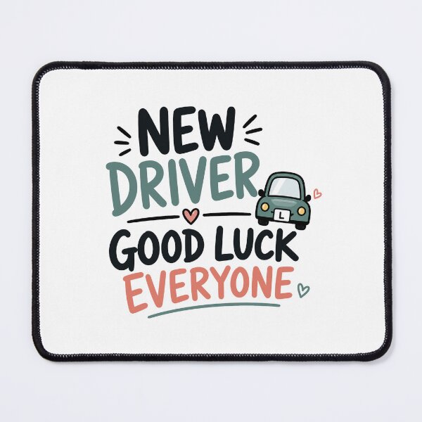 Item preview, New driver, Good luck everyone! designed and sold by wonderxwander.
