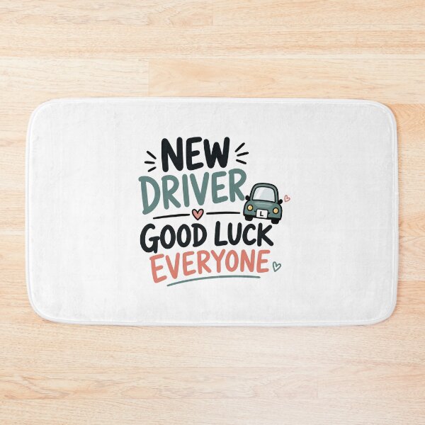 Item preview, New driver, Good luck everyone! designed and sold by wonderxwander.