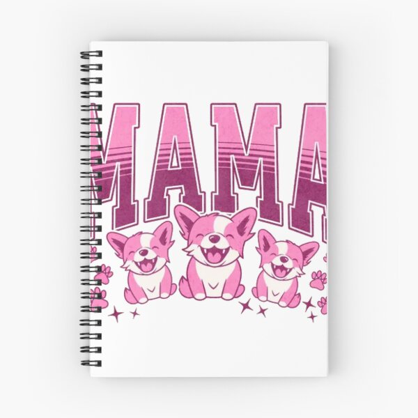 Item preview, Mama Cubed Corgi Trio – Cute Pink Mother’s Day Dog Art designed and sold by GenZFashion000.