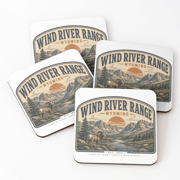 Item preview, Wind River Mountains Apparel - Vintage Shirts, Sweatshirt, Long-Sleeve, Stickers designed and sold by projectbadass.