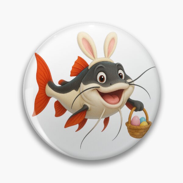 Item preview, Easter Redtail Catfish designed and sold by Sillytoe.