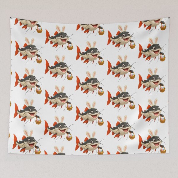 Item preview, Easter Redtail Catfish designed and sold by Sillytoe.