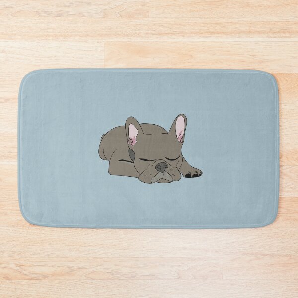 Item preview, Grey Sleeping French Bulldog designed and sold by Mountain-Point.