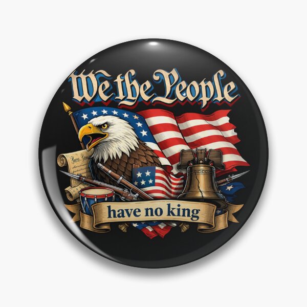 Item preview, American Independence Eagle Flag Have No King designed and sold by Tsugraf Designs.