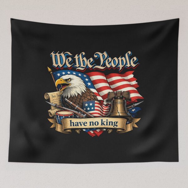 Item preview, American Independence Eagle Flag Have No King designed and sold by Tsugraf Designs.