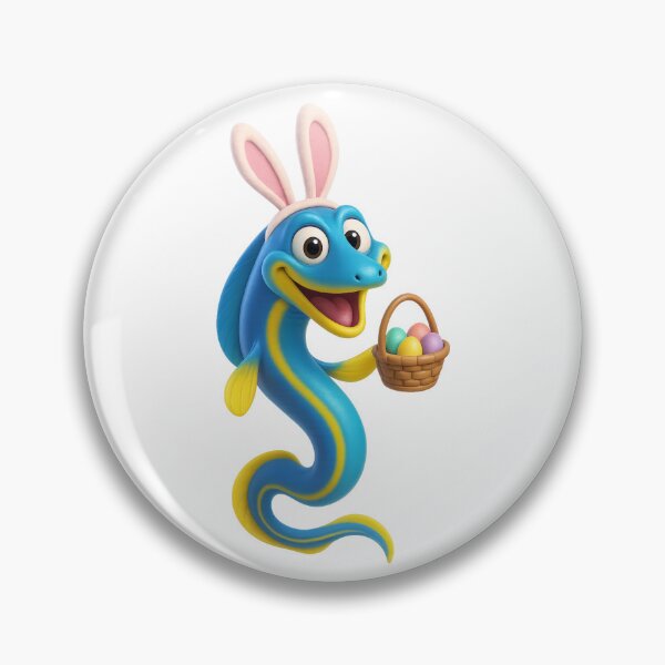 Item preview, Easter Ribbon Eel designed and sold by Sillytoe.