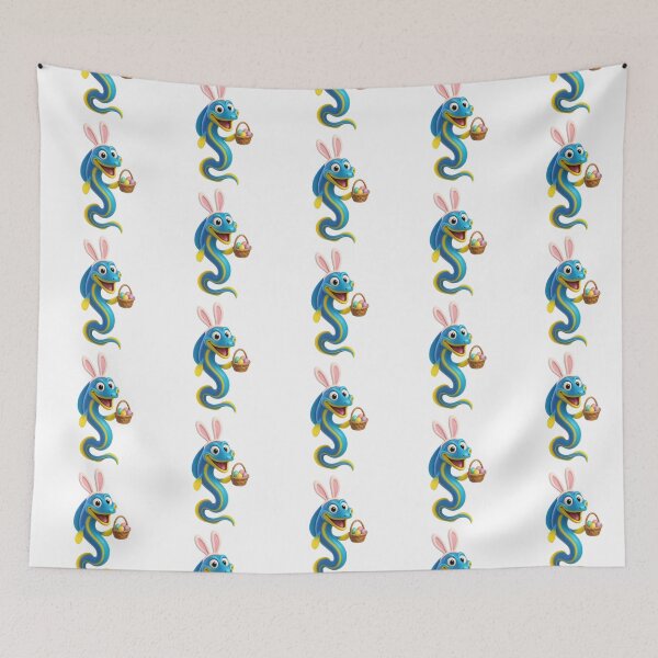 Item preview, Easter Ribbon Eel designed and sold by Sillytoe.