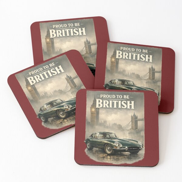 Item preview, Proud To Be British Classic Car Design designed and sold by Retro Arabica.