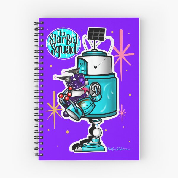 Item preview, StarBot Squad; I love my Botson Terrier designed and sold by MetroINKbooks.