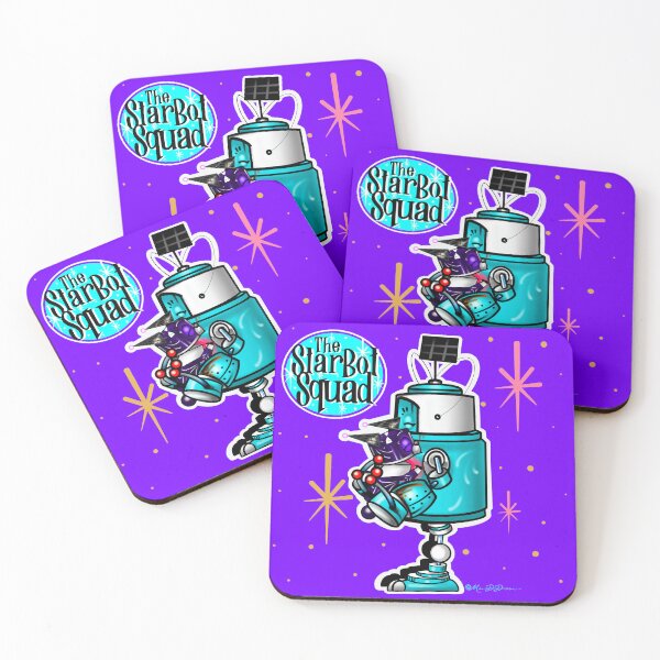 Item preview, StarBot Squad; I love my Botson Terrier designed and sold by MetroINKbooks.