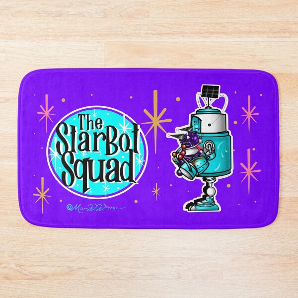 Item preview, StarBot Squad; I love my Botson Terrier designed and sold by MetroINKbooks.