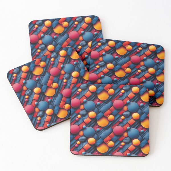 Item preview, 3D Modern Geometric Abstract Seamless Pattern designed and sold by NTGUILTY.