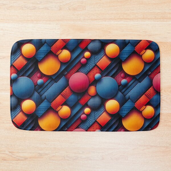 Item preview, 3D Modern Geometric Abstract Seamless Pattern designed and sold by NTGUILTY.