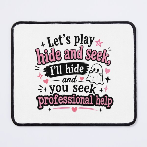 Item preview, Let's play hide and seek, I'll hide and you seek professional help designed and sold by wonderxwander.
