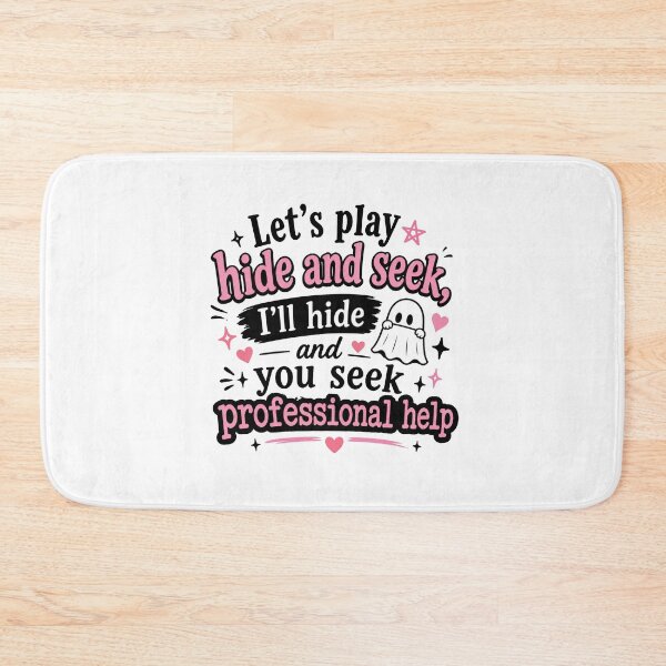 Item preview, Let's play hide and seek, I'll hide and you seek professional help designed and sold by wonderxwander.