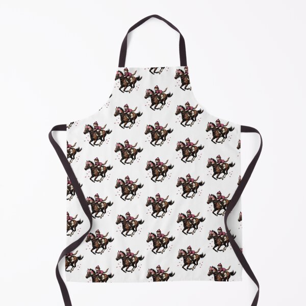 Item preview, Retro Derby Day Horse Racing Funny Cat Jokey - MInimalist Animal Art designed and sold by BeaverFriends.