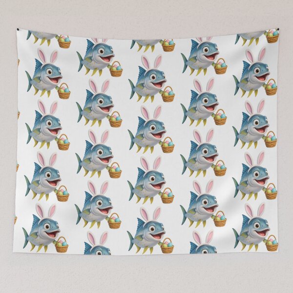 Item preview, Easter Spanish Mackerel designed and sold by Sillytoe.