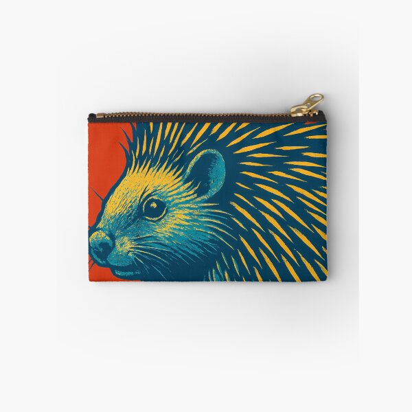 Item preview, Retro Pop Art Porcupine | Vibrant Quilled Forest Animal Illustration | Bold Woodland Wildlife Aesthetic Design designed and sold by PaintedPixels01.