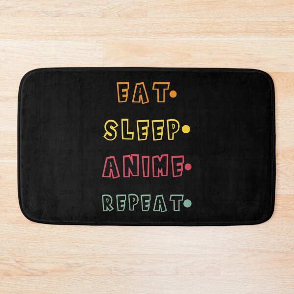 Item preview, Eat Sleep Anime Repeat designed and sold by HopeeART.