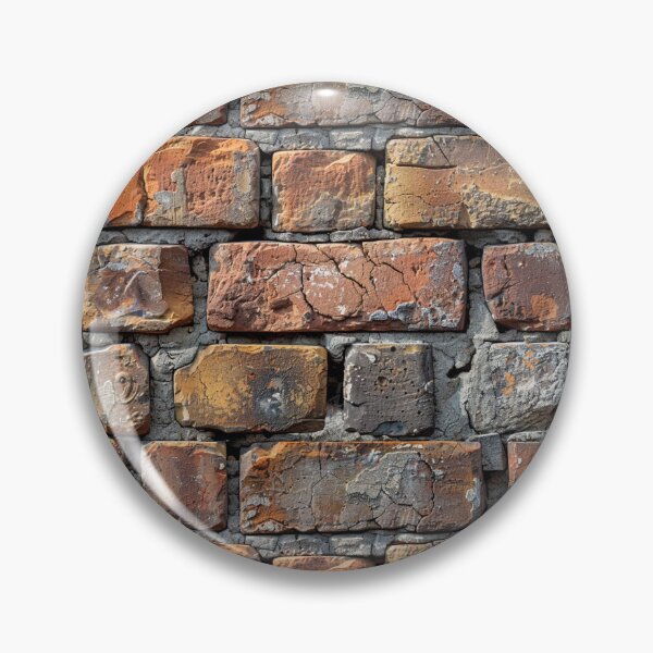 Item preview, Old Distressed Red Brick Wall Pattern designed and sold by NTGUILTY.