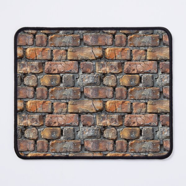 Item preview, Old Distressed Red Brick Wall Pattern designed and sold by NTGUILTY.