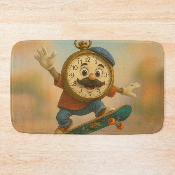 Item preview, Skater Father Time designed and sold by Sillytoe.