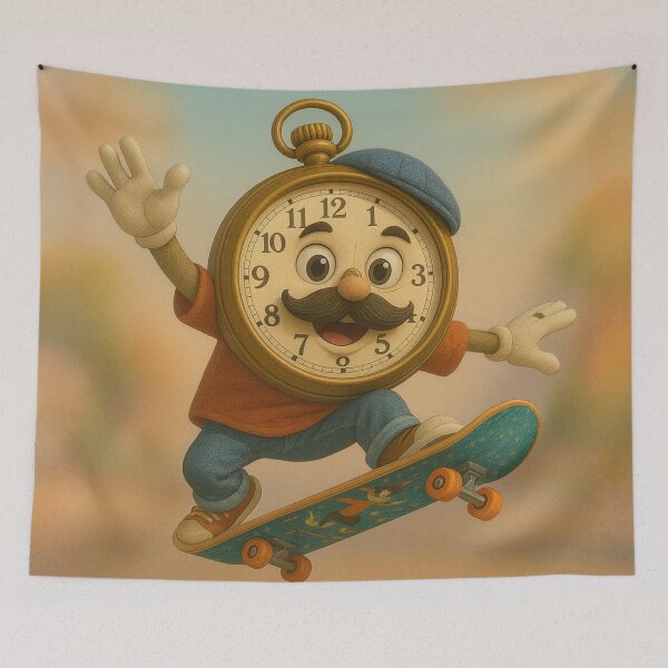 Item preview, Skater Father Time designed and sold by Sillytoe.