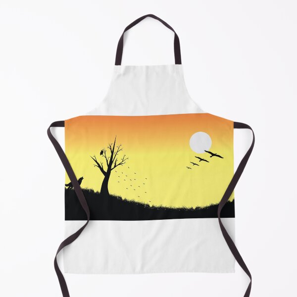 Item preview, The owl sits on a lonely tree. The wolf howls under a tree. Birds fly to the south. Approximation of winter designed and sold by ArtEventET.