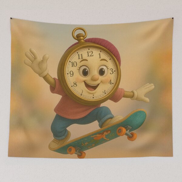 Item preview, Skater Mother Time designed and sold by Sillytoe.