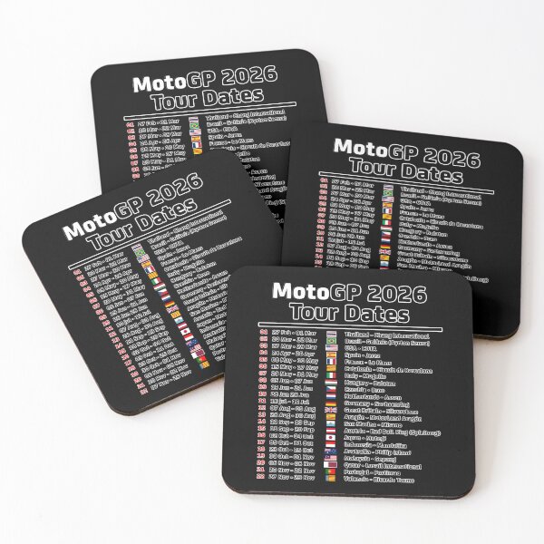Item preview, MotoGP 2026 Tour Dates (updated) designed and sold by fullstackphotos.