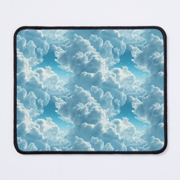 Item preview, Fluffy White Clouds in Blue Sky Pattern designed and sold by NTGUILTY.