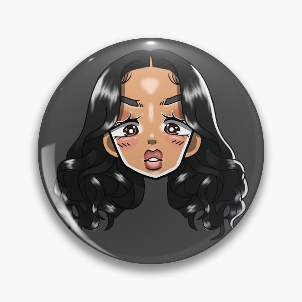 Item preview, Little Miss Drama - Black (Middle Part) designed and sold by cardiisshook.