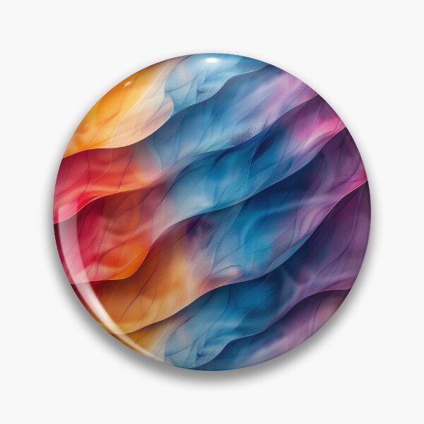 Item preview, Vibrant Fluid Waves Abstract Seamless Pattern designed and sold by NTGUILTY.