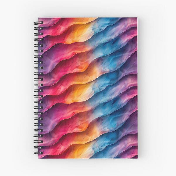 Item preview, Vibrant Fluid Waves Abstract Seamless Pattern designed and sold by NTGUILTY.