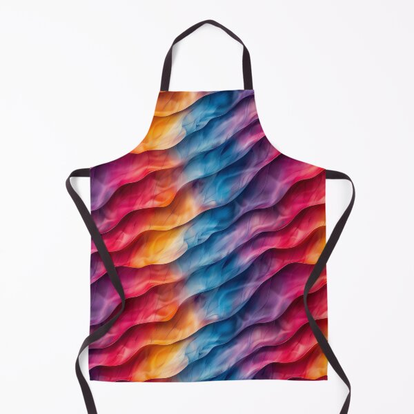 Item preview, Vibrant Fluid Waves Abstract Seamless Pattern designed and sold by NTGUILTY.