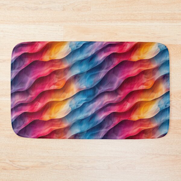 Item preview, Vibrant Fluid Waves Abstract Seamless Pattern designed and sold by NTGUILTY.