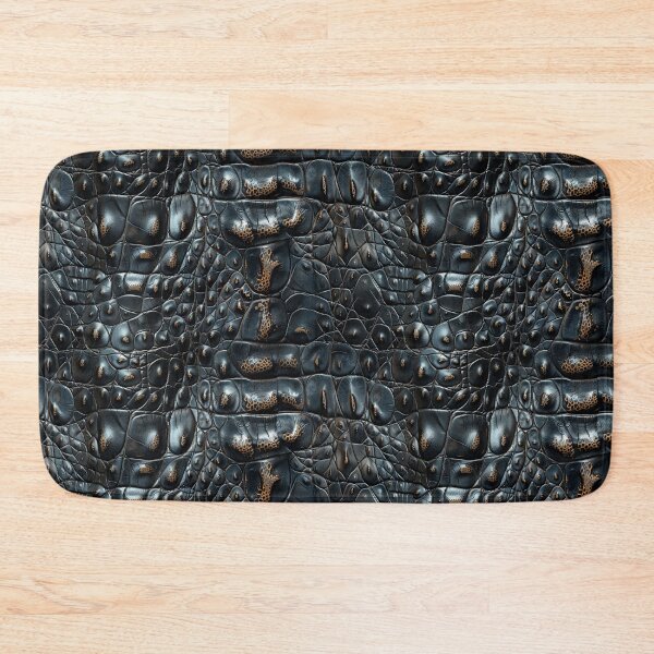 Item preview, Luxury Black Crocodile Skin Texture Pattern designed and sold by NTGUILTY.